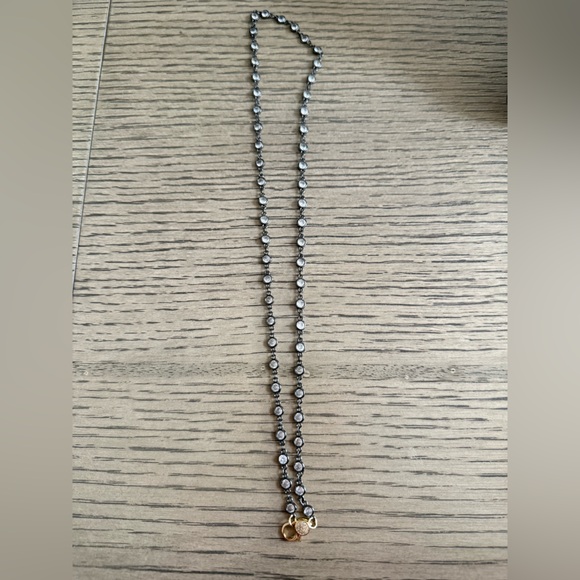 Freida Rothman Lumi Black Bezel Chain - Picture 2 of 5